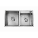 Cuba Gourmet Dupla Quadrada 78x43cm em aço inox - Construinox